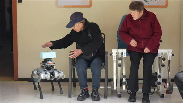 南宫NG·28能送药、会唠嗑这只杭州造机械狗怎样“跑”进苍生糊口(图3)